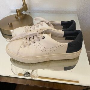 Tory Burch Leather Golf Sneakers